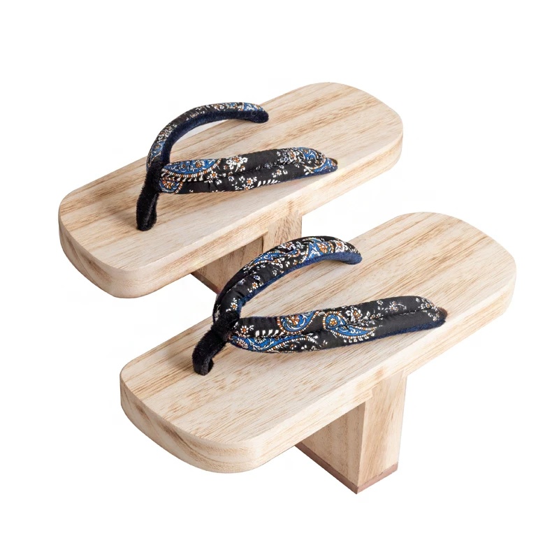 Geta Wooden Sandal - صنادل جيتا يابانية للرجال والنساء، أحذية