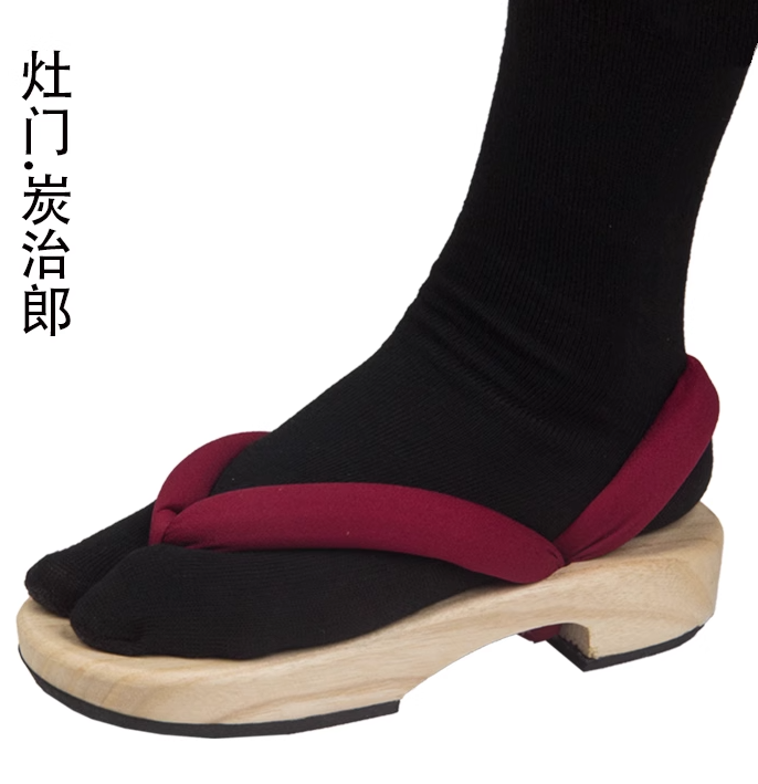 Geta Wooden Sandal - قباقيب خشبية يابانية صندل جيتا كوسبلاي
