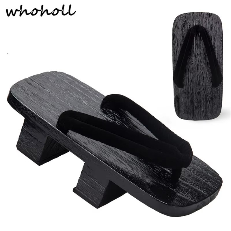 Geta Wooden Sandal - Whoholl Jiraiya تأثيري ثوب الكيمونو الياباني