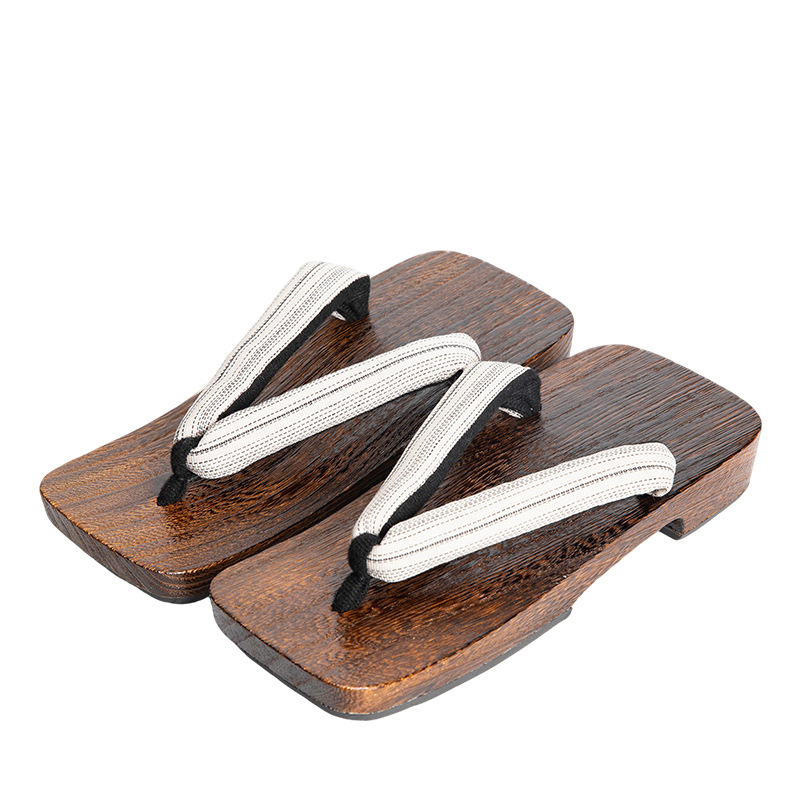 صندل جيتا خشبي ياباني جديد للر - مراجعة Geta Wooden Sandal وسعره