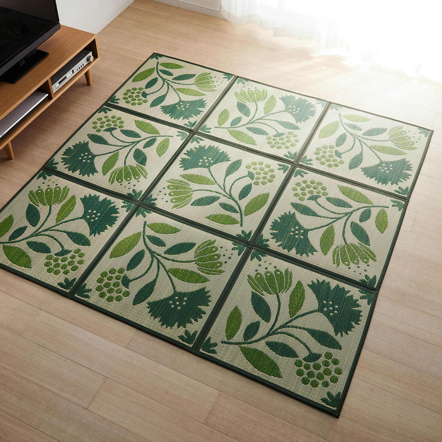 سجادة يوغا على الطراز الياباني - مراجعة Tatami Mat Rush وسعره