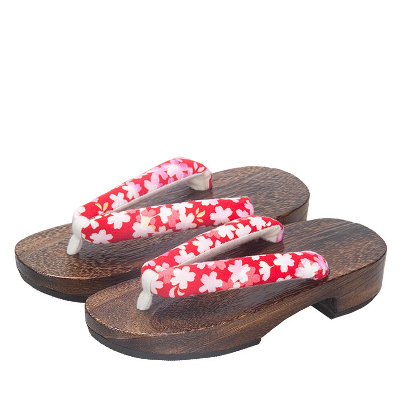 اليابان نمط أنيمي تأثيري أحذية - مراجعة Geta Wooden Sandal وسعره