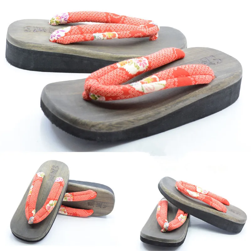 أحذية نسائية للتنكر بكعب متوسط - مراجعة Geta Wooden Sandal وسعره