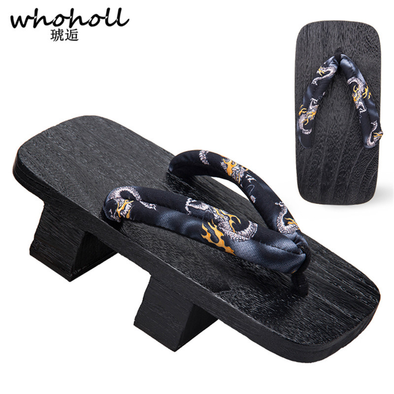Whoholl Jiraiya تأثيري ثوب الك - مراجعة Geta Wooden Sandal وسعره