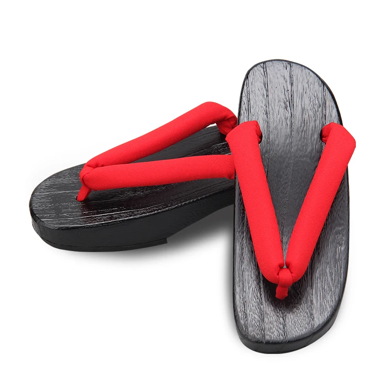 صندل نسائي أسود على شكل هلال م - مراجعة Geta Wooden Sandal وسعره